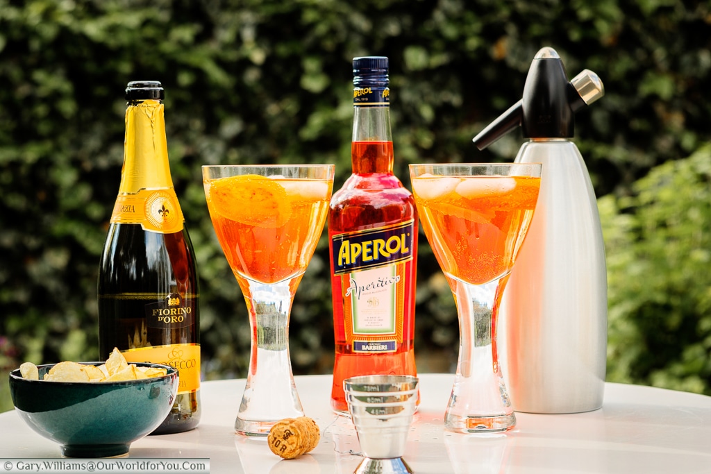 Aperol Spritz - a burst of Italian evening sunshine in a glass