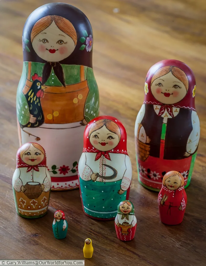 Matryoshka Dolls Our World for You