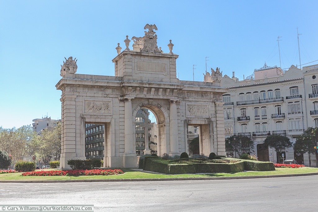 The Porta de la Mar, Valencia, Spain