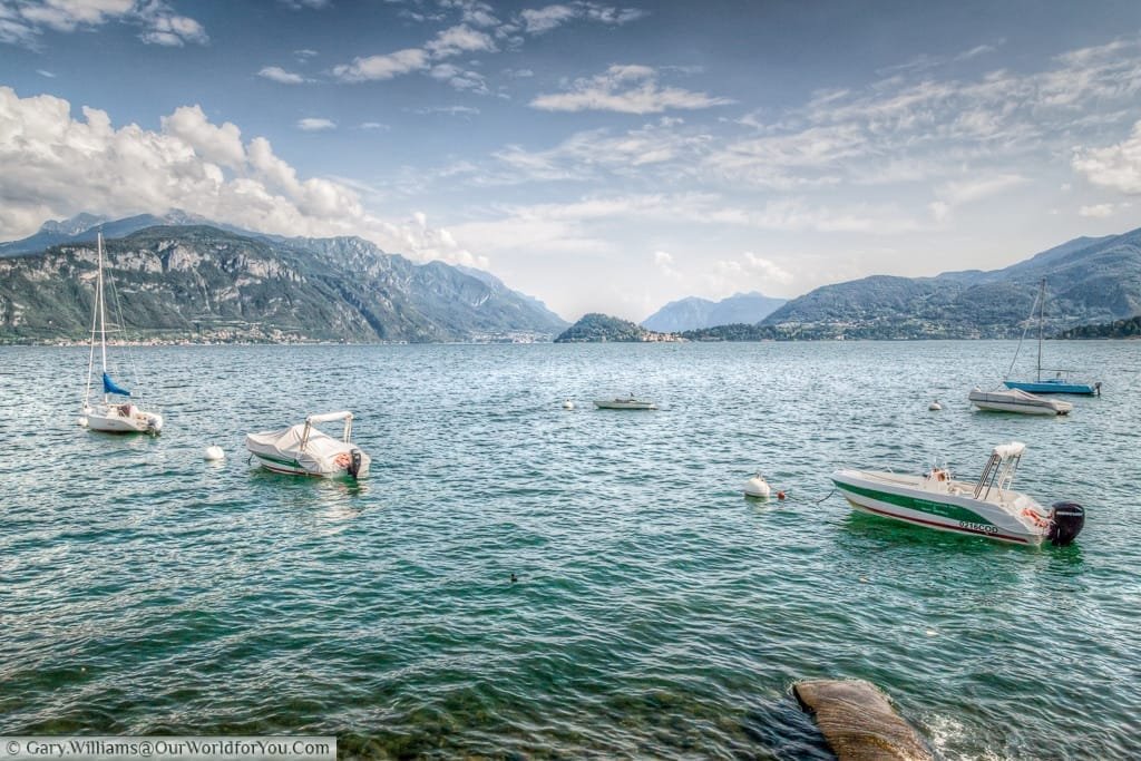 Pillow of Italy, Lombardy, Lake Como, Bellagio