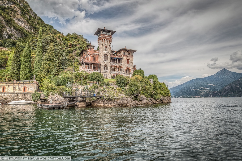 Straight from James Bond: Casino Royale - the majestic Villa Gaeta, Lake Como, Italy