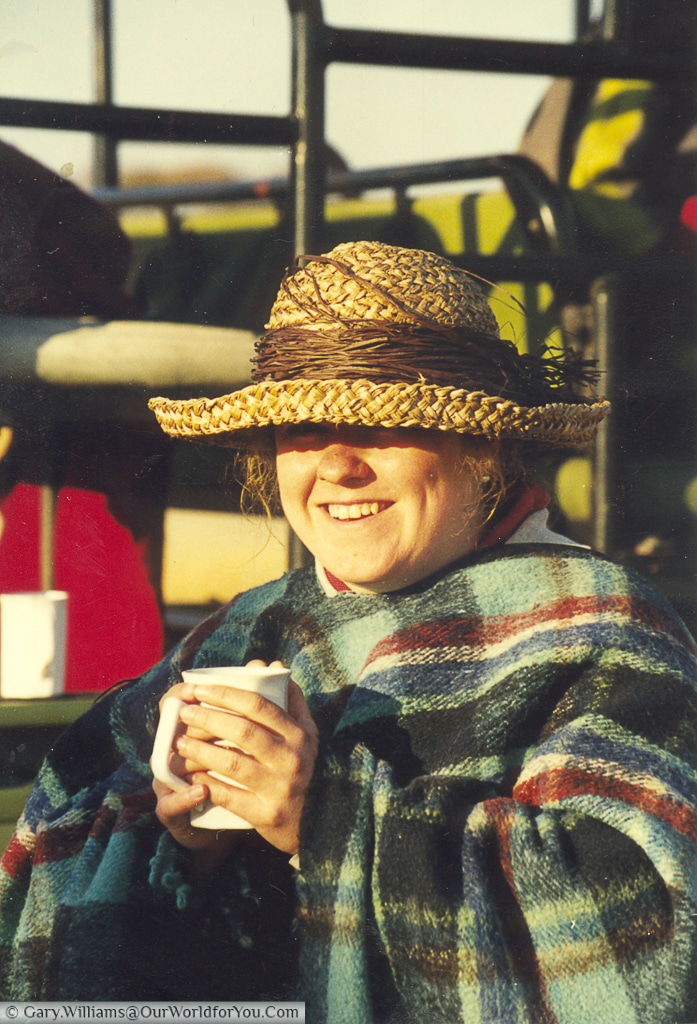 Janis in Zimbabwe in 1998