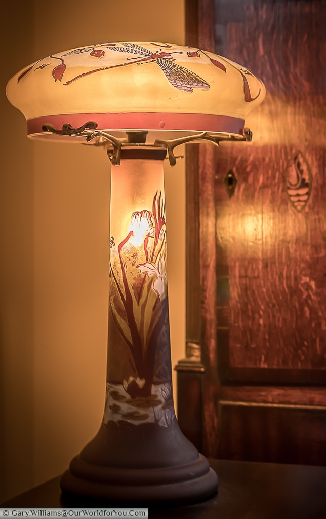 The Galle lamp from Casa Lis, Salamanca, Spain
