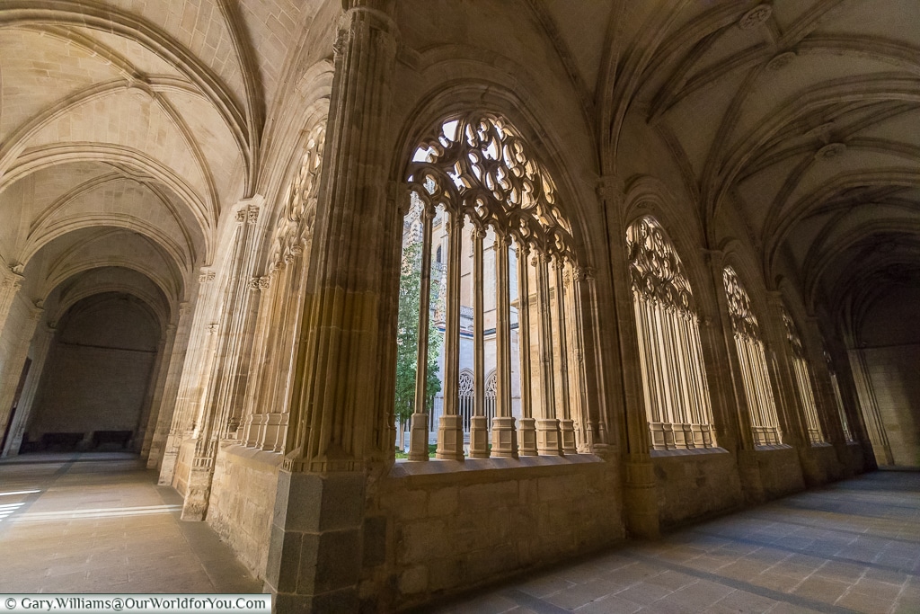 The cloisters of the Cathedral, Segovia, Spain