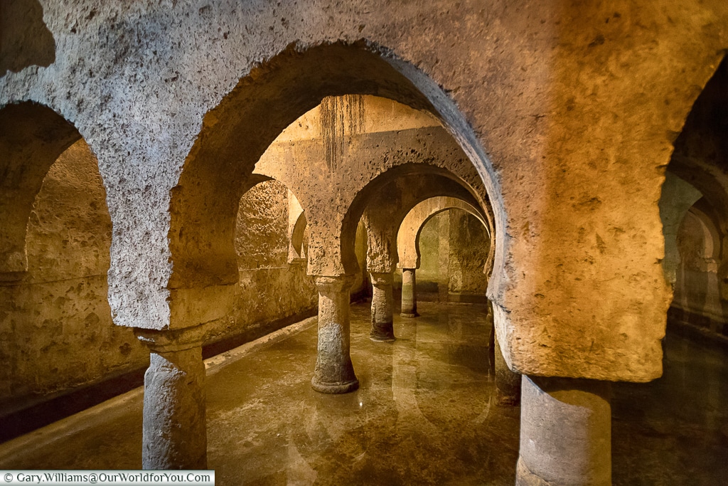 A view of the cistern, Cáceres, Spain
