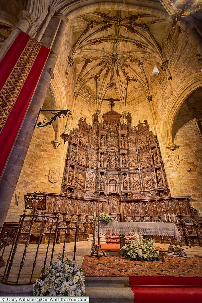 Cathedral Santa Maria Altarpiece, Cáceres, Spain