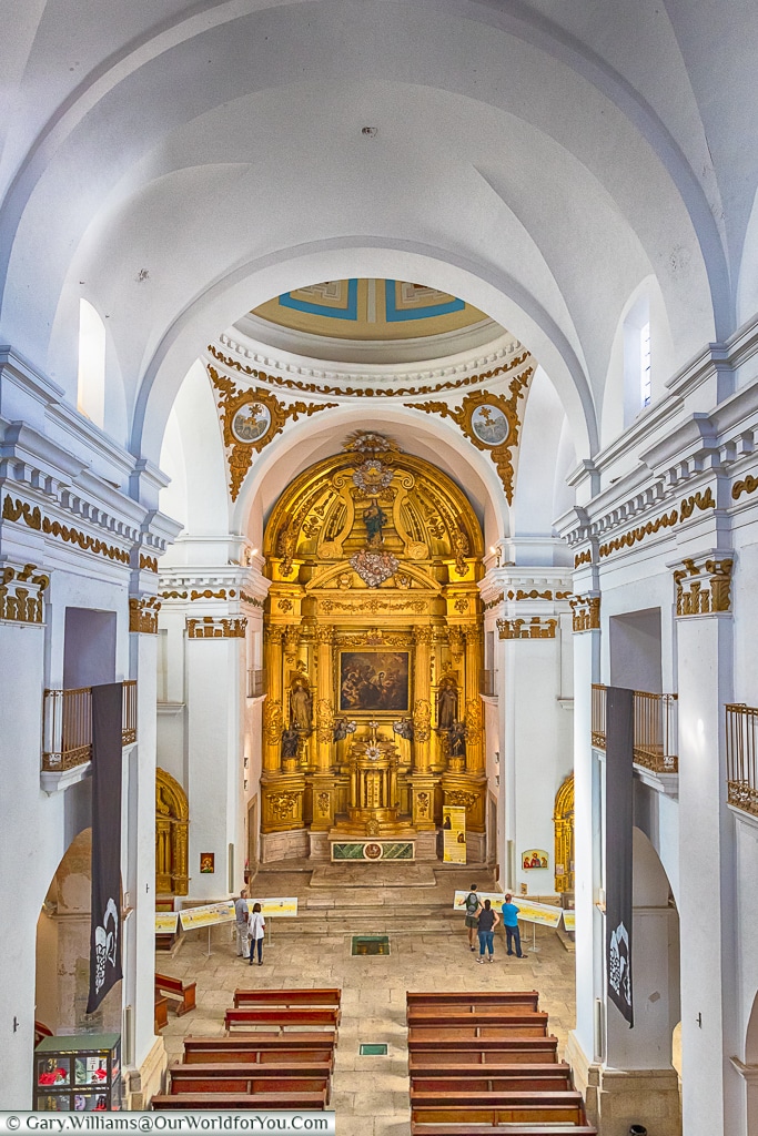 San Francisco Javier church nave, Cáceres, Spain