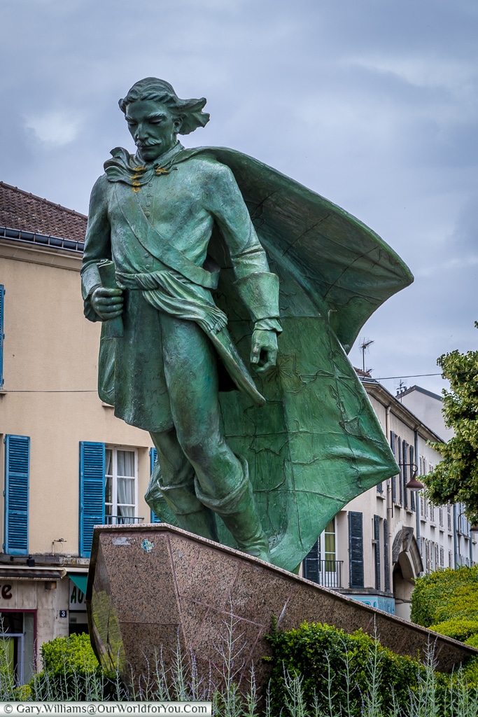 Statue of Jean Talon, Châlons-en-Champagne, France