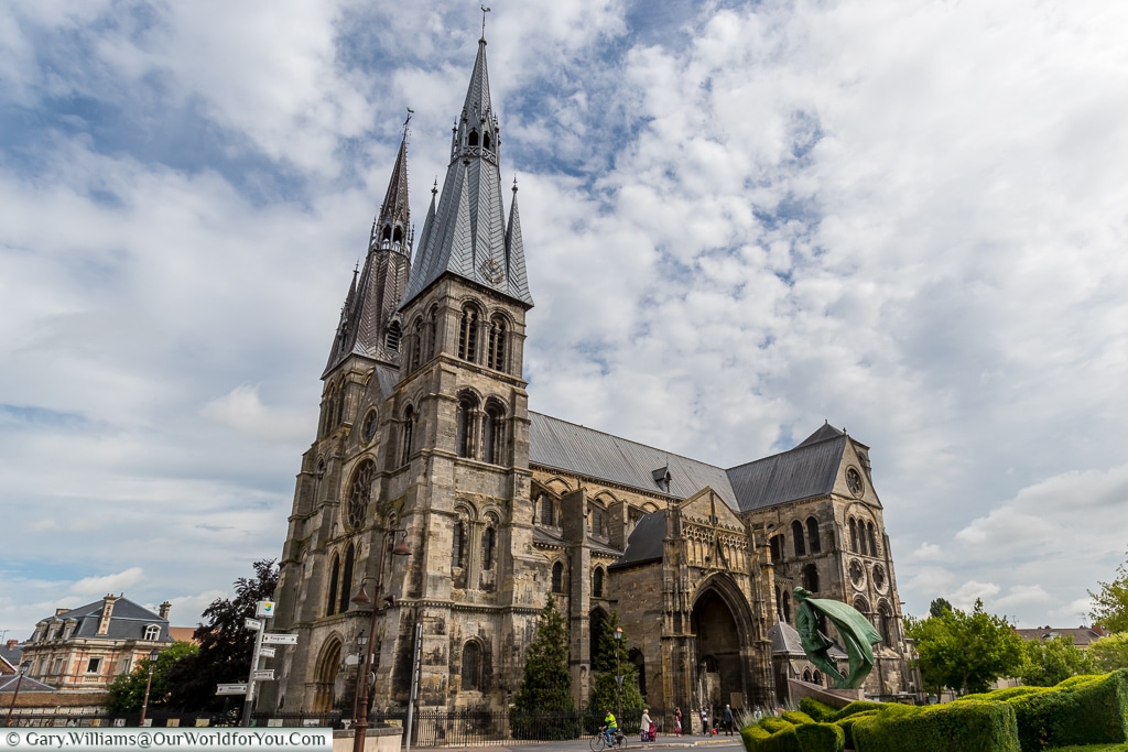 The beautiful Notre-Dame-en-Vaux, Châlons-en-Champagne, France