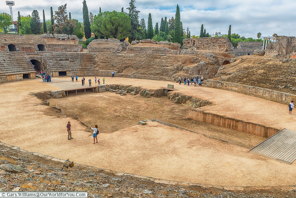 The gladiator's arena, Mérida, Spain