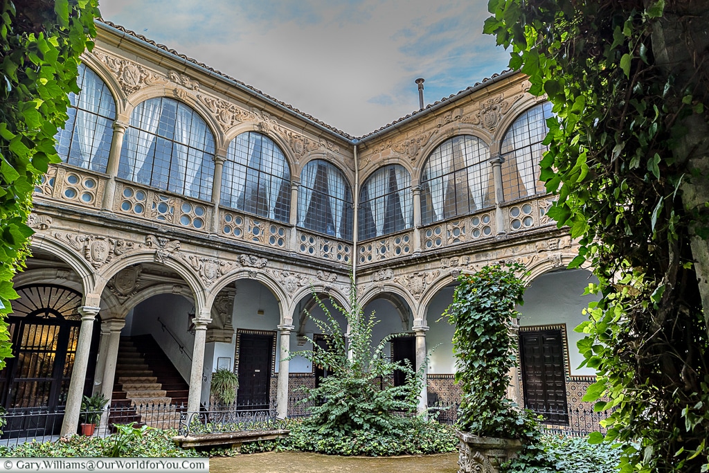 Courtyard of Palacio de la Rambla, Úbeda, Spain