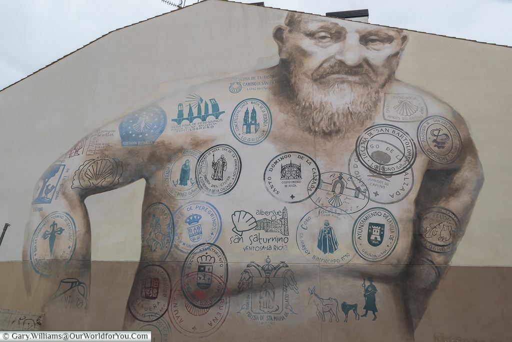 Well travelled - Street Art, Logroño, Spain