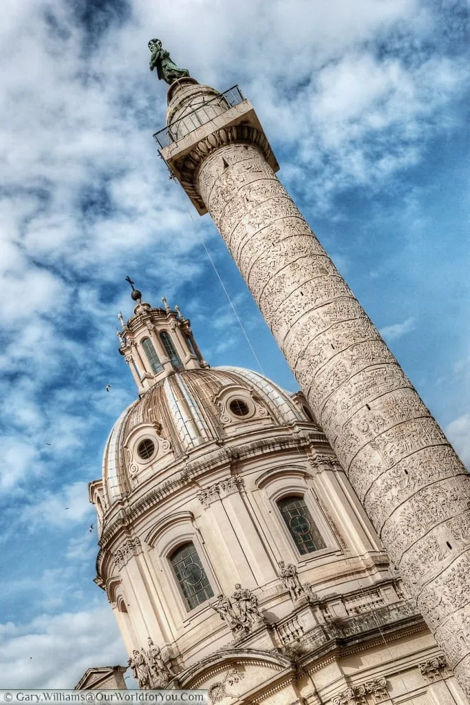 Colonna Traiana, Rome, Italy