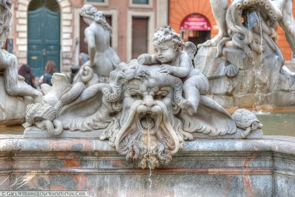 Fontana del Nettuno, Rome, Italy