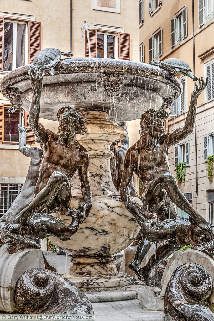 Fontana delle Tartarughe, Rome, Italy