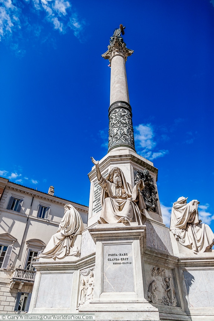 The Column of the Immaculate Conception, Rome, Italy