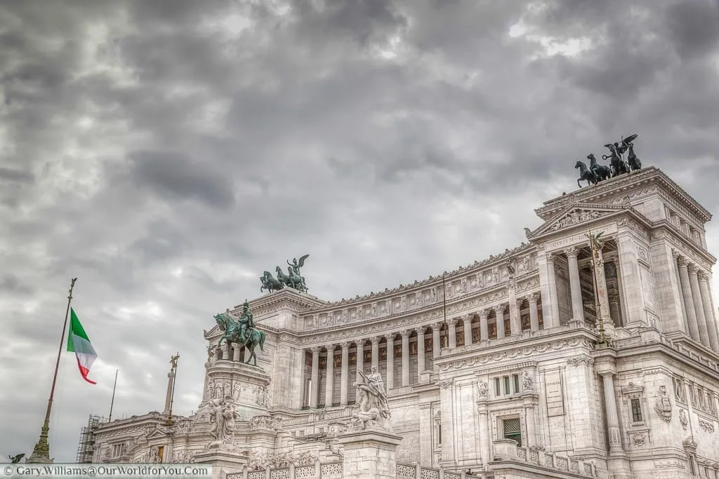 The Victor Emmanuel II Monument, Rome, Italy