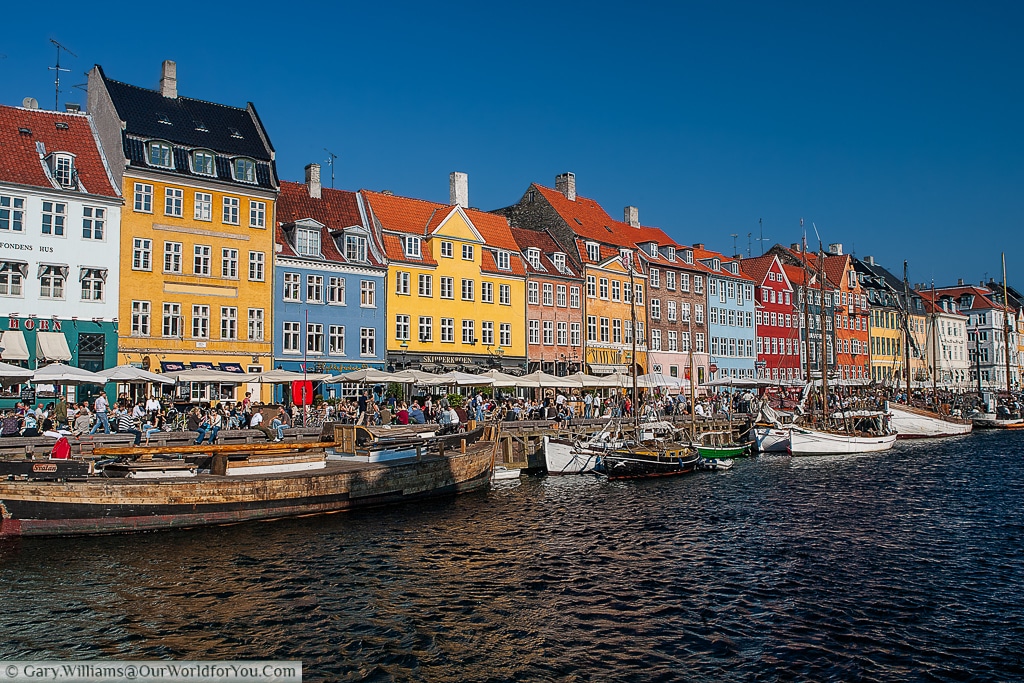 Nyhavn: No better place to spend a few hours in the sun, Copenhagen, Denmark