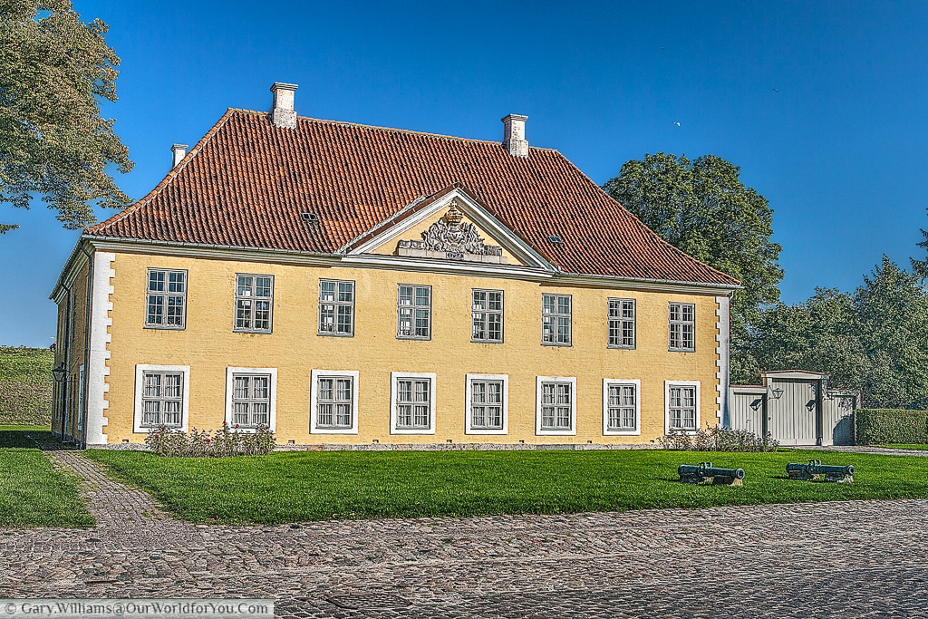 The Commanders House at the Kastellet, or the old fort, Copenhagen, Denmark