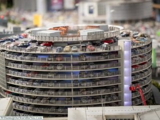 The multi-storey car park, Miniatur Wunderland, Hamburg, Germany