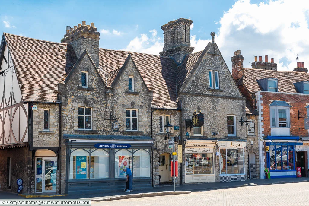 A look at a few shops on West Malling High Street set in beautiful historic buildings