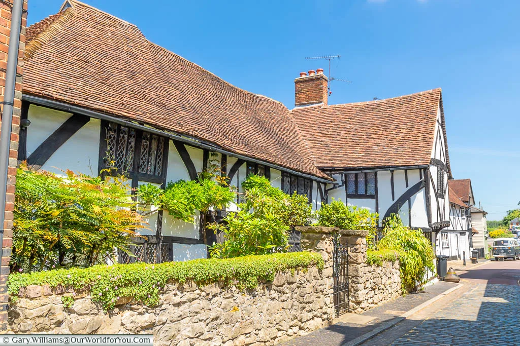 A Tudor period timber-framed home in King Street, West Malling, Kent