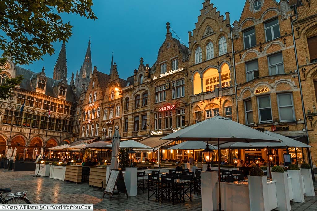 Ypres Market Square in Ypres
