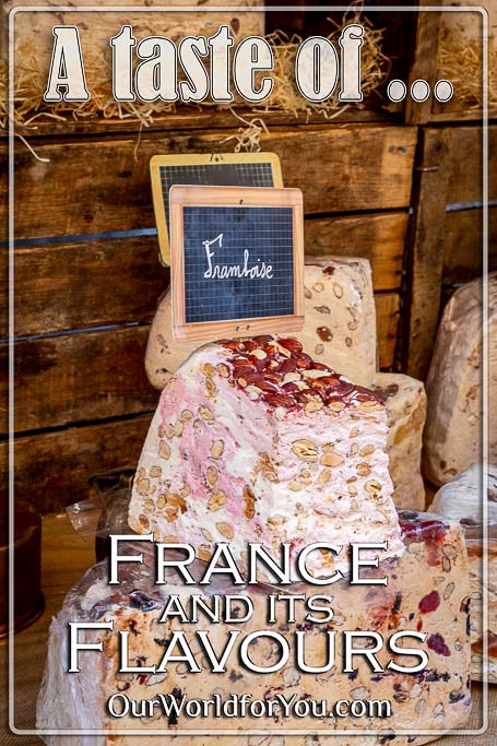 The Pin image from out post -'France and its flavours '