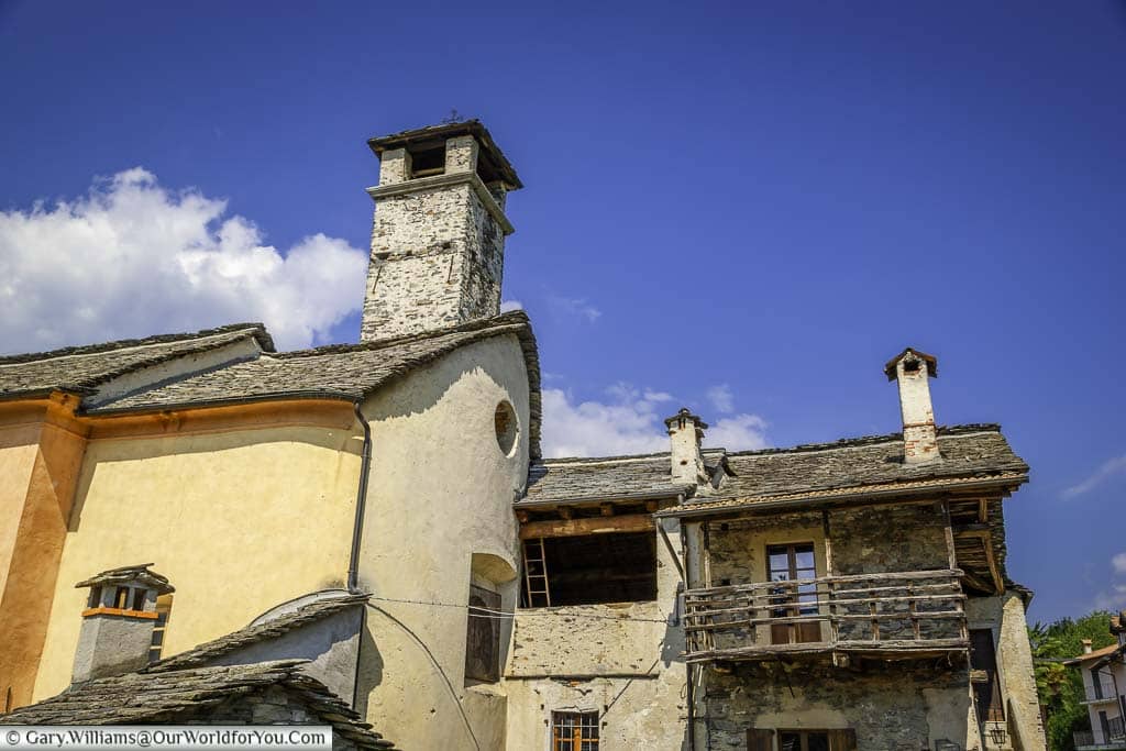 A medieval home in orta san giulio on the shores of lake orta, italy