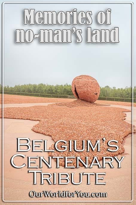 The pin image of our post - 'Belgium’s Centenary Tribute'