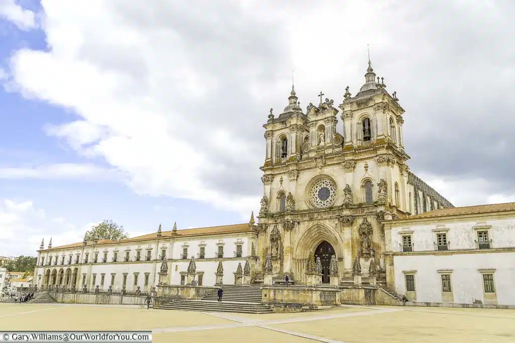 Church facade of the Monastery of Batalha