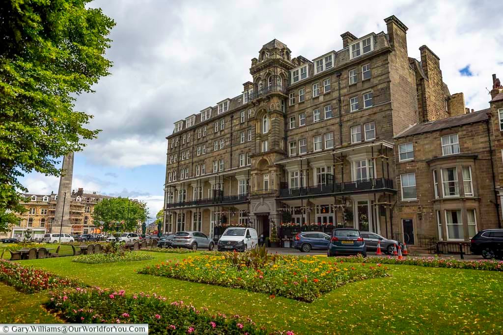 Prospect Place in Harrogate features handsome Victorian architecture overlooking landscaped gardens and historic streets. This elegant area reflects the town’s prosperous spa-era heritage and refined character.